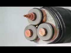 کابل سیم مسی روکش دار زرهی کم دود هالوژن با مقاومت در برابر آتش HPLE PE PVC 3*70mm